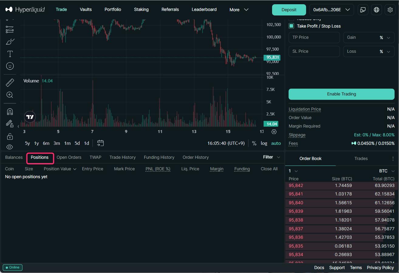 保有ポジションに後からTP／SLを付けたいとき