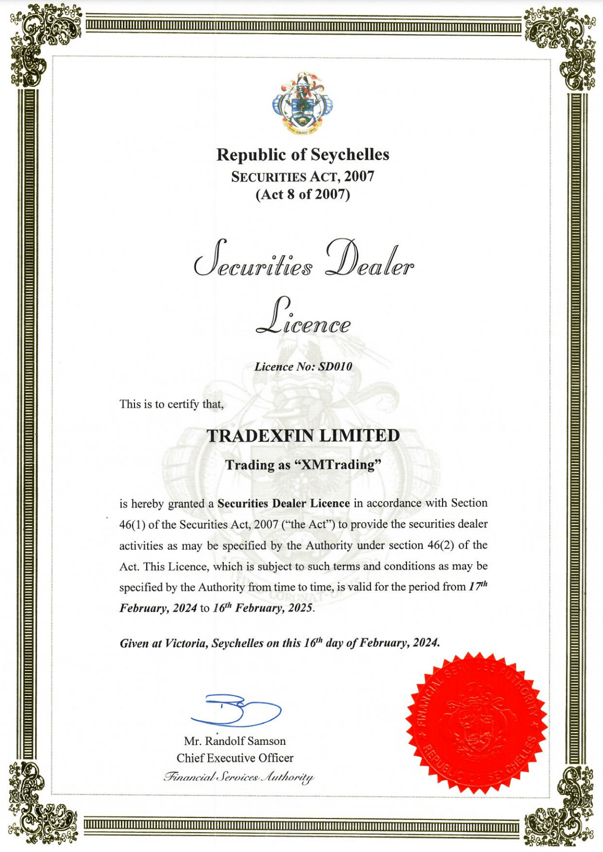 金融ライセンス