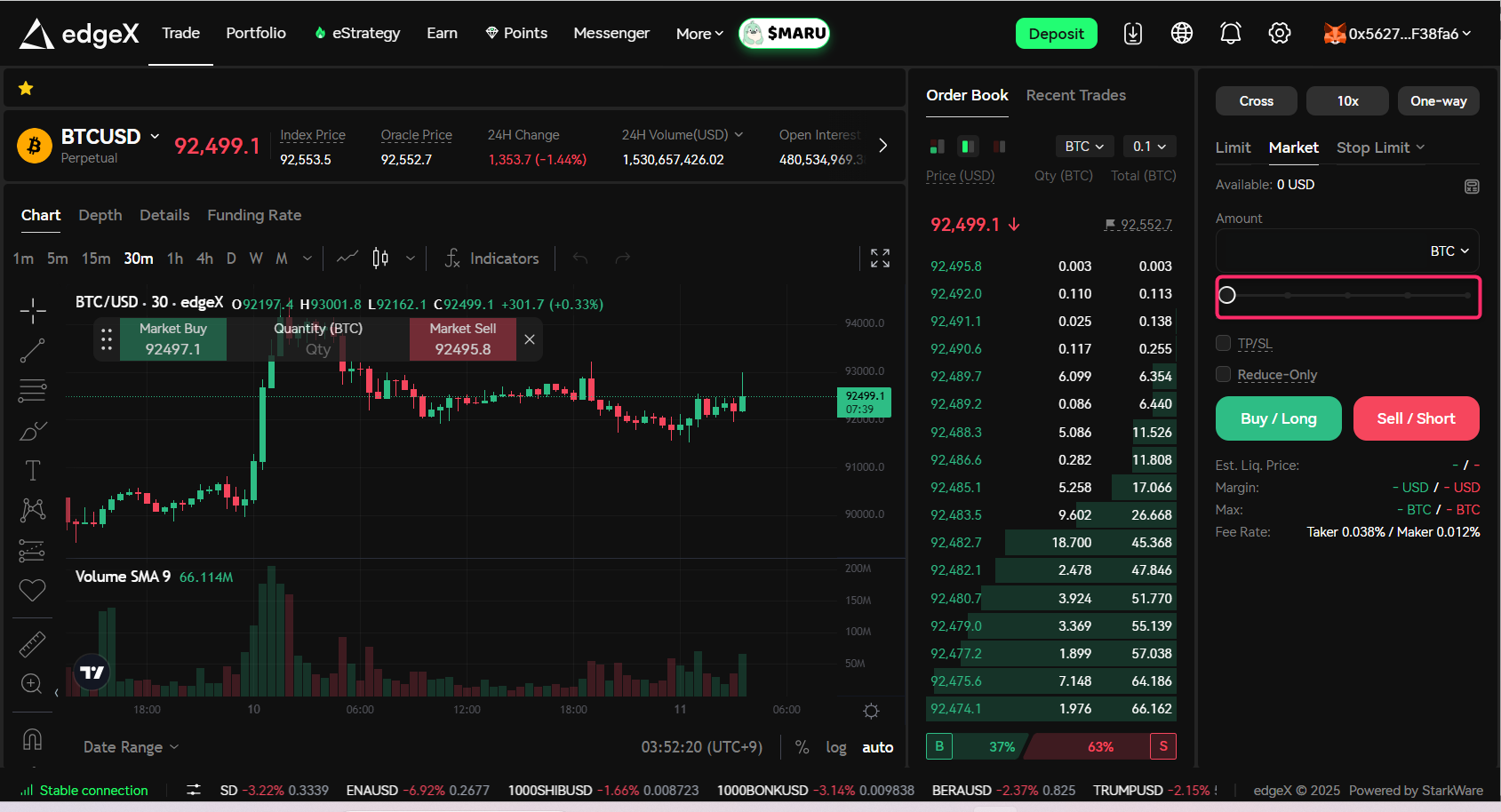 レバレッジスライダー