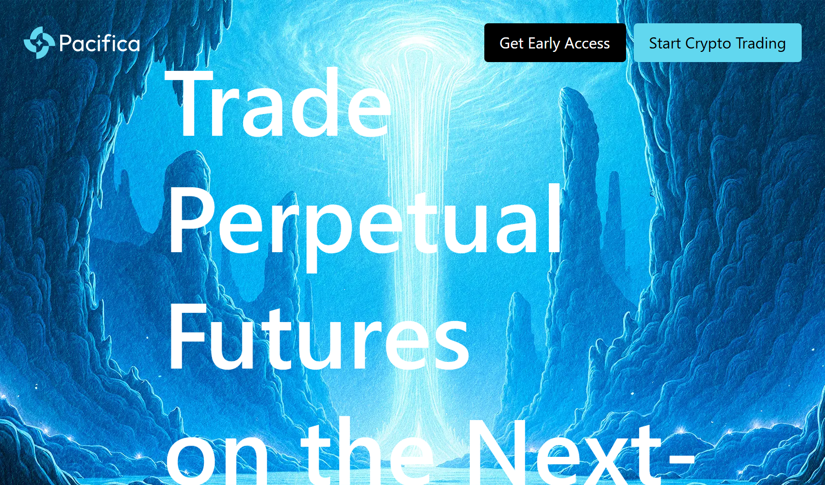 Pacifica【アーリー参加できるポイント制度ありのPerpDEX】