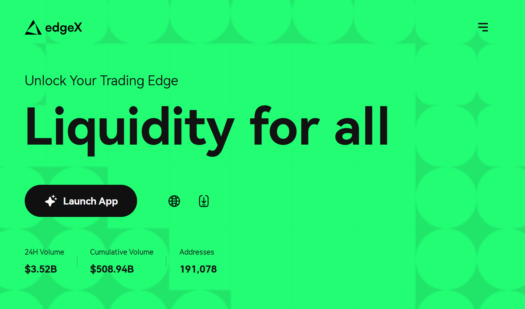 edgeX【PerpDEXで世界2位の取引量】