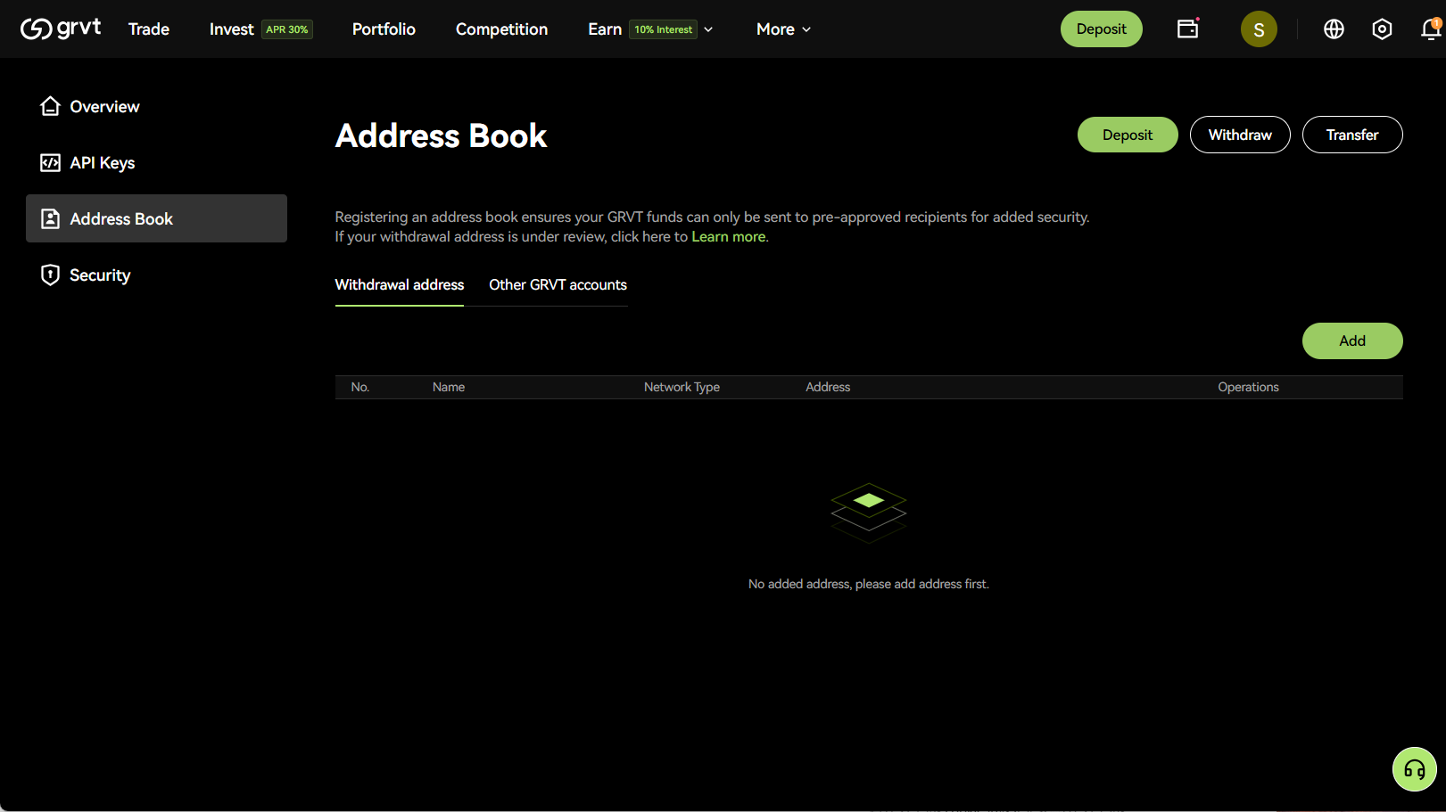 ウォレットアドレス