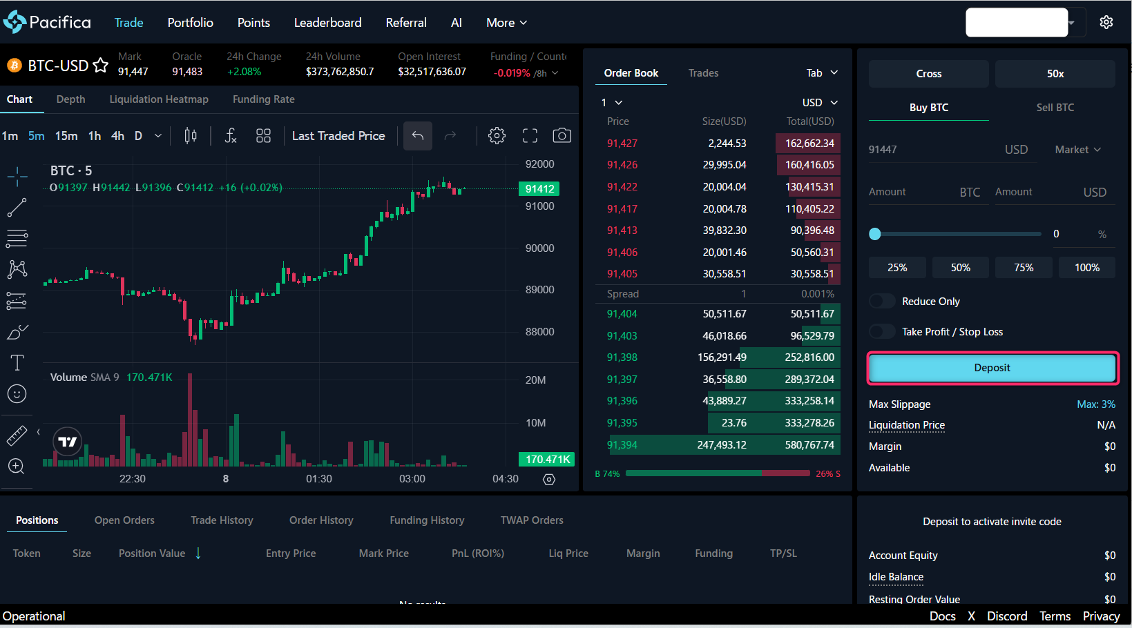 STEP3:招待コードを入力する