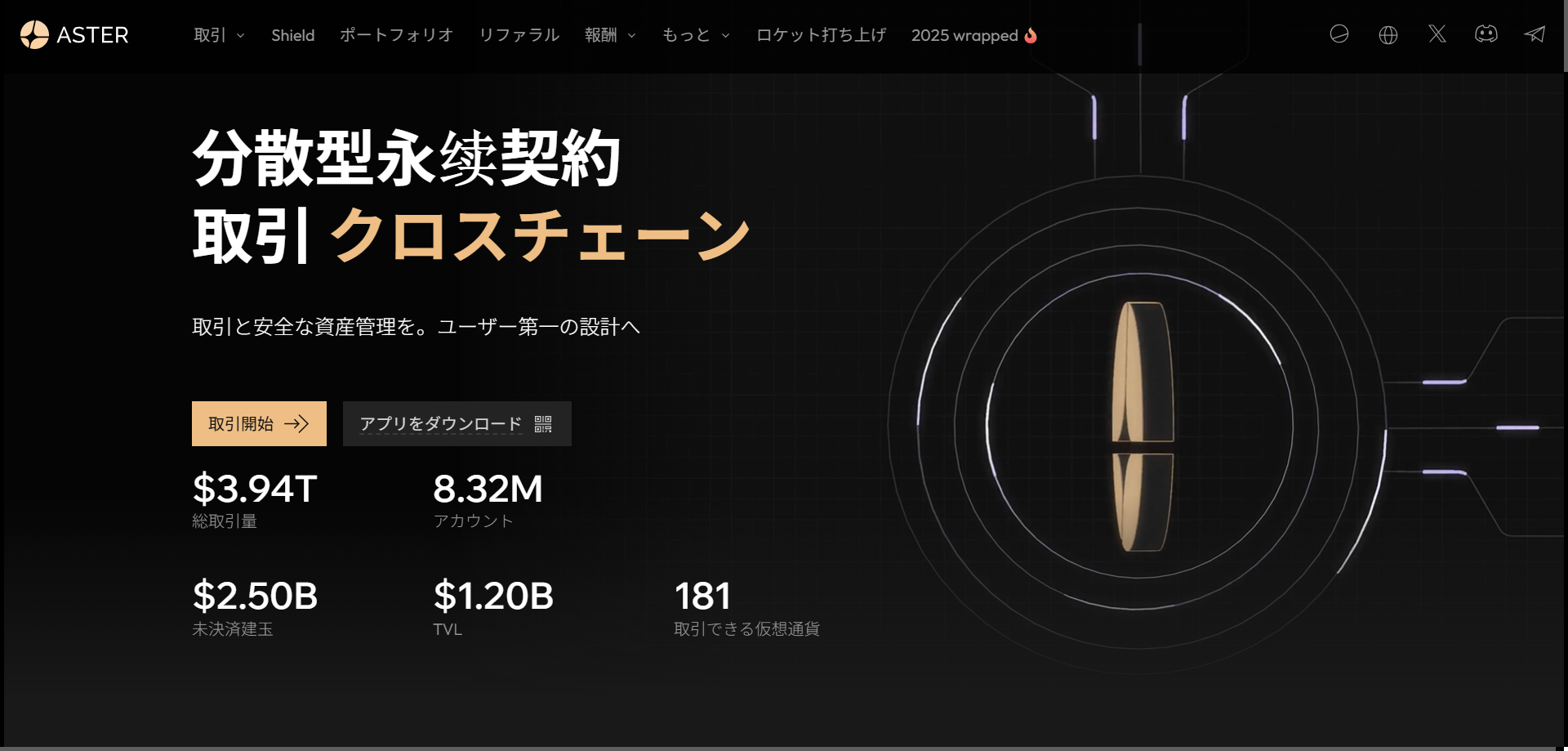 6位:Asterは週ごとにミッションを達成するとUSDFとポイントが貰える