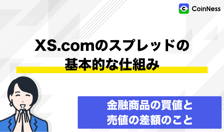 XS.comのスプレッドの基本的な仕組み